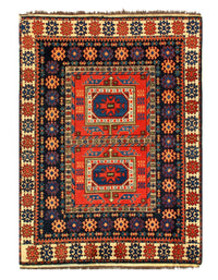 Rust Russain Kazak 4' 8'' X 6' 7''