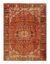 Rust Persian Antique Heriz 7'9'' X 11'1''