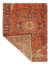 Rust Persian Antique Heriz 7'9'' X 11'1''