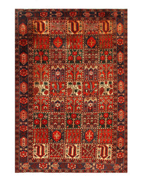 Persian Bakhtiari Rug - 6'7" x 9'5"