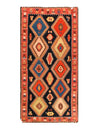 Multi Color Antique Russian Kazak 5'11'' X 11'8''