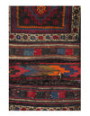 Vintage Persian Hand Knotted Shiraz saddle bag 2'1'' X 5'4''