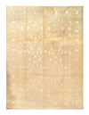 Beige Color fine Hand kNotted Tabriz Design 9'9'' X 14'