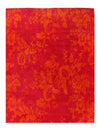 Red color Fine Hand Knotted Modern Rug 9' 1'' X 11'7''