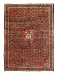 Navy Persian Bidjar 9'4'' X 12'7''