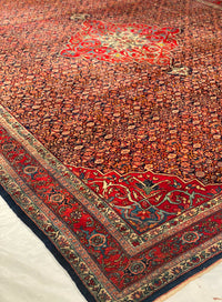 Navy Persian Bidjar 9'4'' X 12'7''