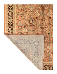 Salmon Color Vintage Persian Mahal 10'8'' X 13'8''
