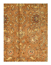 Light Brown fine vintage Tabriz Design 9'9'' X 12'8''