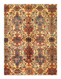 Beige Antique Persian Sarouk 10'.3'' X 13'.1''