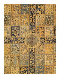 Beige Persian Tabriz Design rug 10'.3'' X 13'.4''