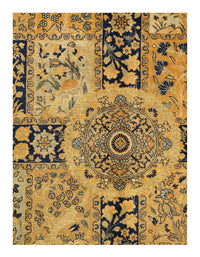 Beige Persian Tabriz Design rug 10'.3'' X 13'.4''