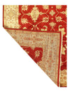 Red Color Fine Hand Knotted Oushak Rug 11'11'' X 17'3''