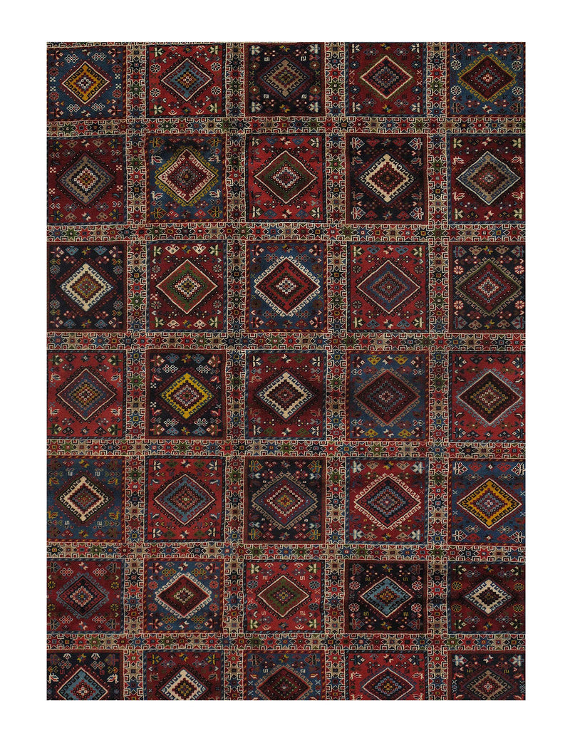 Multi color Persian Yalameh 6'9'' X 8'2''