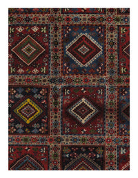 Multi color Persian Yalameh 6'9'' X 8'2''