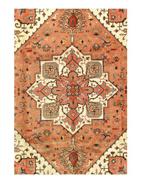 Persian Tabriz Design Design Area Rug - 9'1" x 11'10"