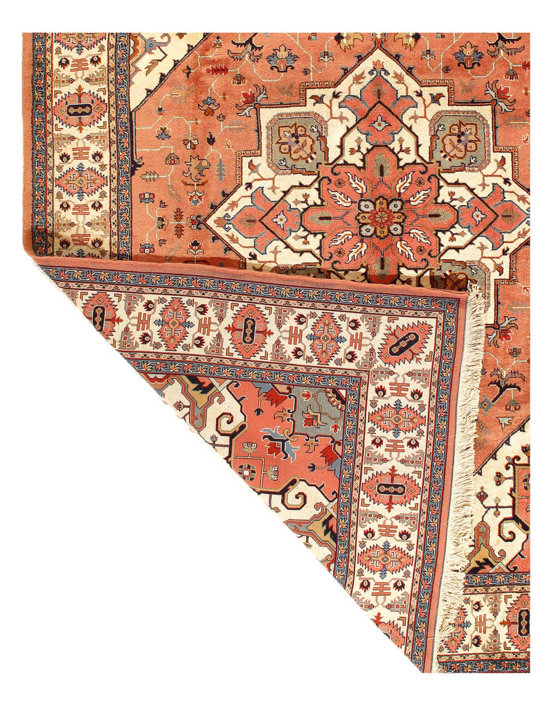 Persian Tabriz Design Design Area Rug - 9'1" x 11'10"