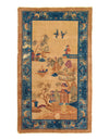 Beige Color Hand Knotted Chinese Art Deco 4' X 6'