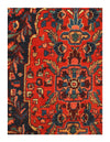 Navy Blue Persian Antique Sarouk 4'4'' X 6'7''