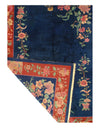 Navy Blue Antique Chinese Art Deco Rug 8'5'' X 11'4''