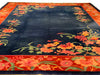 Navy Blue Antique Chinese Art Deco Rug 8'5'' X 11'4''