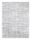 Gray Color Fine Hand Knotted Modern Rug 9' X 12'2''