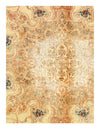 Beige Persian Isfahan Silk & wool 8'.1'' x 11'.11''