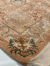 Beige Persian Isfahan Silk & wool 8'.1'' x 11'.11''