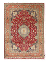 Red Persian Fine Tabri 70 Raj silk & wool 10' X 13'