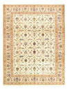 Ivory Fine Persian Tabriz Design silk & wool 10' X 13'