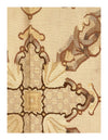 Beige Fine Hand Knotted Abusson Rug 10'3'' X 14'