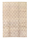 Gray color hand knotted Moroccon 6'3'' X 9'