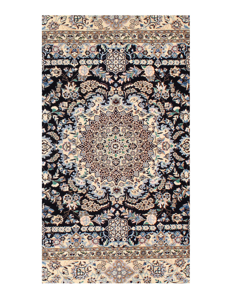 Fine Habibian Nain Silk & Wool 6L 5'5" X 8'4"