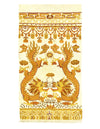 Ivory color Antigue Chinese Dragon Rug 3' X 5'5''