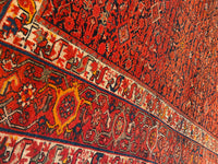 Red Persian Antique Malayer 6'9'' X 13'2''