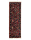 Red Indian Tabriz Design Runner 2' X 6'