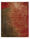 Multi Color Modern Tibetian Bamboo Silk 8' X 10'