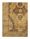 Ivory Tabriz Design Design 6' X 9'