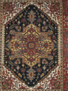 Navy Persian Serapi Design 9' X 12'