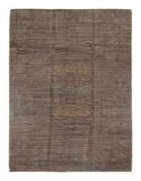 Brown Persian Gabbeh 6' x 8'