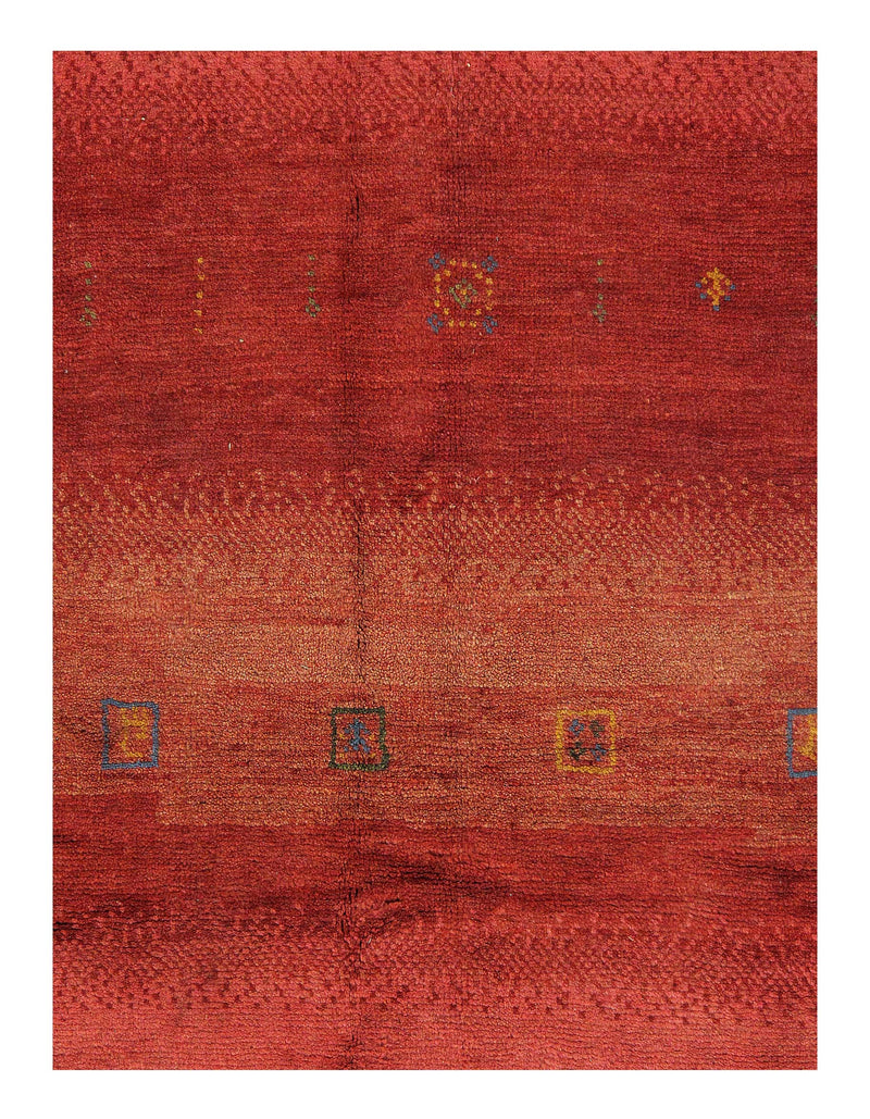 Red Persian Gabbeh 6'6" X 9'9"