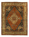 Rust Color Persian Antique Serapi 11' X 13'11''