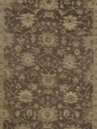 Light Brown Fine Oushak 9' X 12'