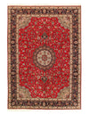 Red Persian Tabriz Design silk & wool 8'.3'' X 11'.8''