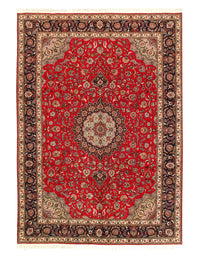 Red Persian Tabriz Design silk & wool 8'.3'' X 11'.8''