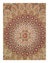 Multi Color Persian Tabriz Design Gonbad 10' X 13'