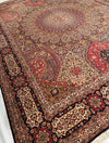 Multi Color Persian Tabriz Design Gonbad 10' X 13'