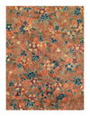 Light Brown Vintage Chinese Art Deco 8' X 9'7''