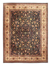 Indo Kashan Design Hand Knotted Rug - 9'1" X 12'3"