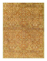 Agra Hand-Knotted Rug - 9' X 11'9"