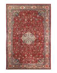 Red color Fine Hand Knotted Persian Mahal 12' X 18'9''